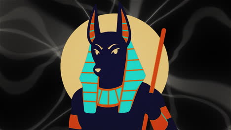 anubis, egyptian god of the dead