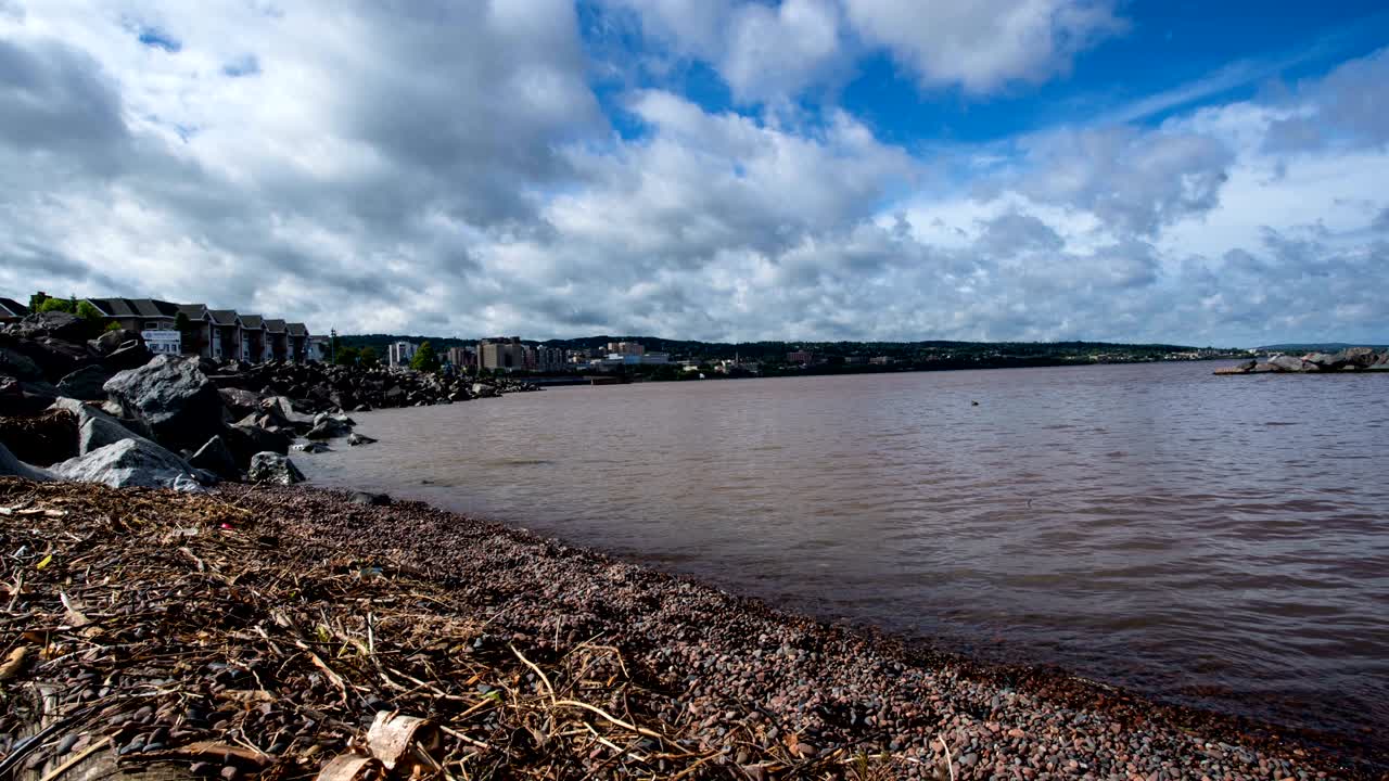 슈피리어 호수 의 타임 스 - 구름 풍경