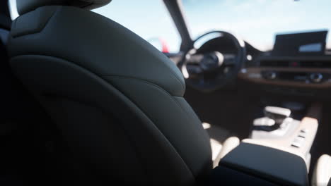 car interior - back seat focus