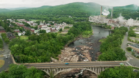 Bridge-Reveals-Rumford-Maine-Paper-Mill-in-Majestic-Pan-Out