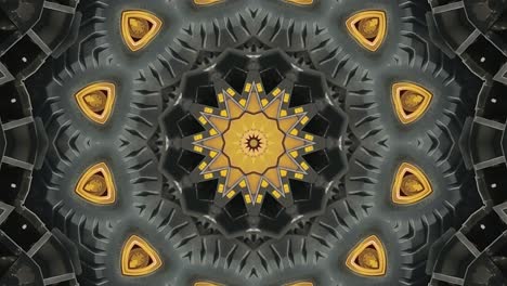 Einzigartiges-Und-Schönes-Abstraktes-Kaleidoskop-Texturdesign