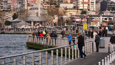 fishing pier in istanbul