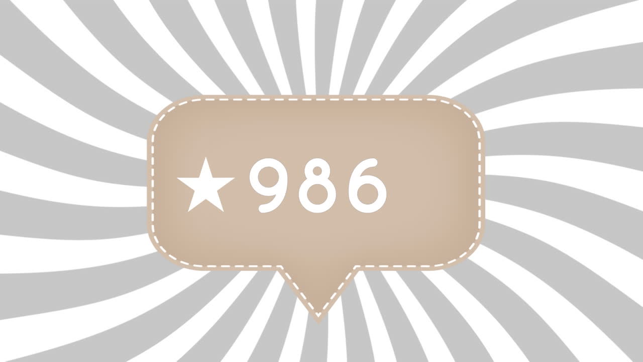 별 아이콘으로 셀 수 있는 숫자