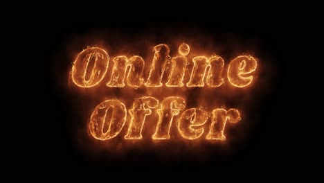 Burning Online Offer