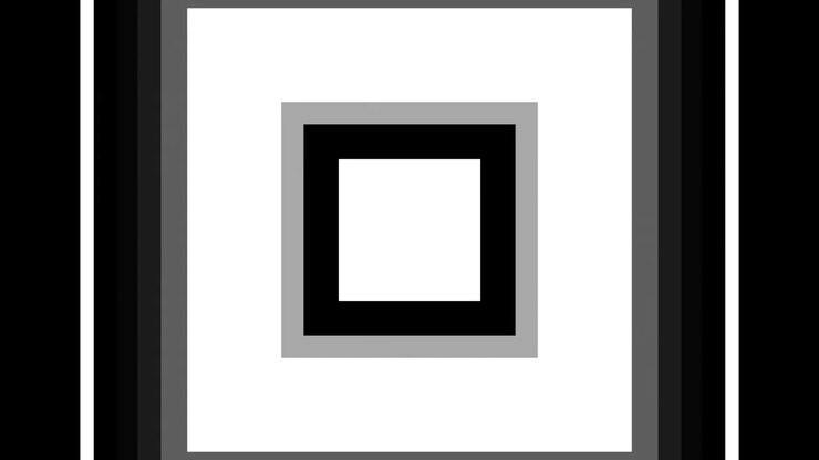 Abstract Geometric Transition with Expanding and Contracting Squares