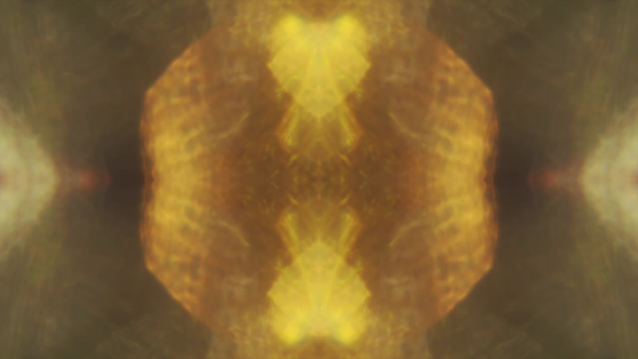 transformando el fondo artístico caleidoscópico dorado futurista