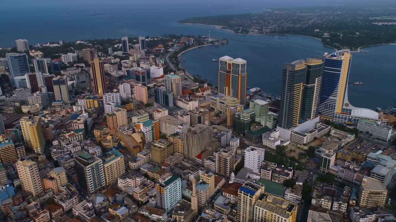 다르 시티, 탄자니아의 조감도