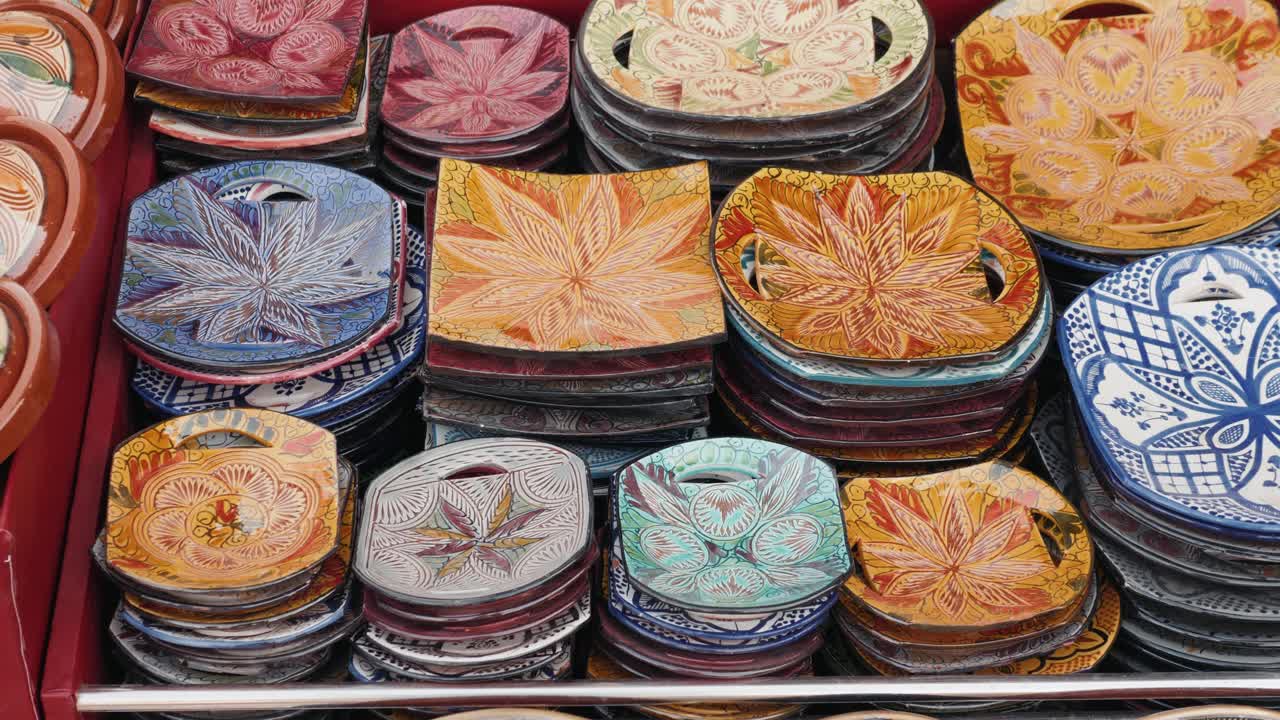 красочные сложенные декоративные тарелки для продажи