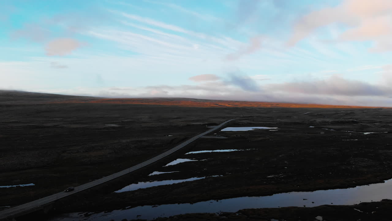 A beautiful scenic road in Norway