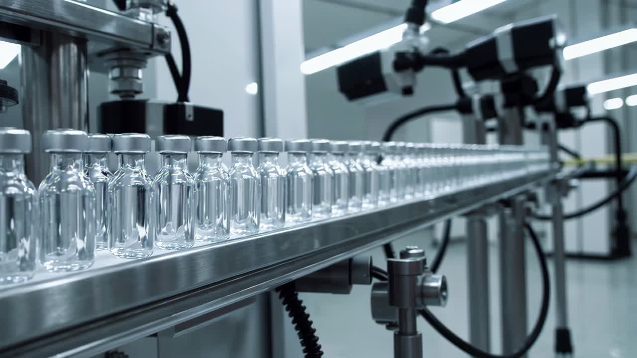 Automated Vaccine Vials Production Line