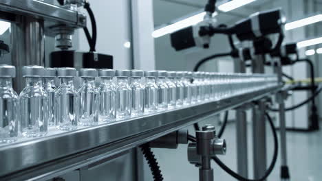 automated vaccine vials production line