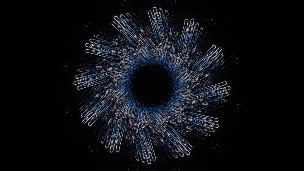 fondo de bucle de vj fantástico abstracto continuo