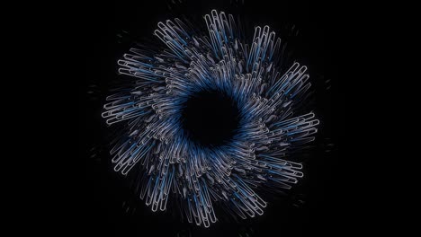 continuous abstract fantastic vj loop background