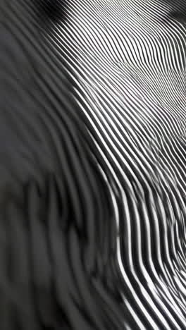 abstract wavy metallic lines background