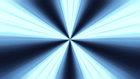 circular geometric center star speed line rotation motion pattern. abstract blue light streaks geometric background star shape endless rotation. abstract dynamic light rays. 4k 3d seamless loop.