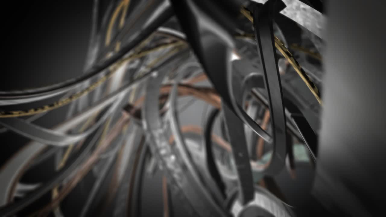 Metallic Chaotic strings