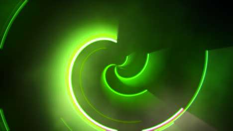 movimiento colorido círculos vértigo con fondo abstracto 1