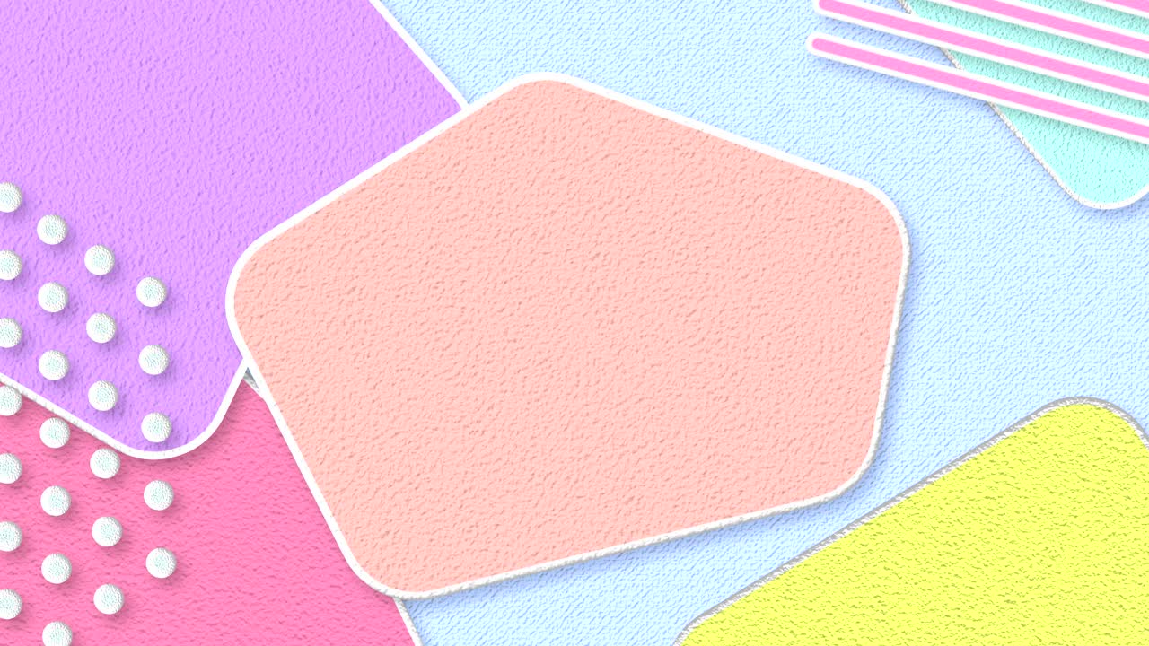 fondo animado abstracto con elementos y formas geométricas gráficas.