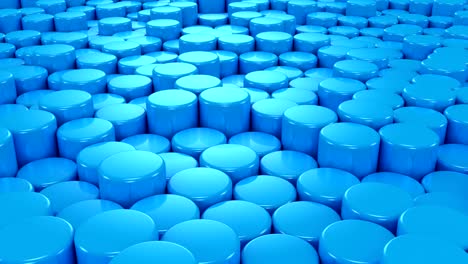 background of cylinders
