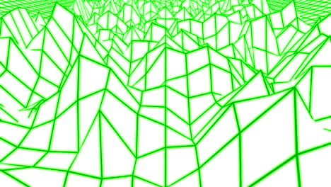 fondo del marco de alambre 3d abstracto