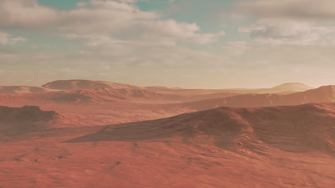 Tramonto sopra le dune di sabbia nel deserto