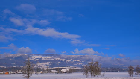 vueltas de tiempo en la montaña suiza