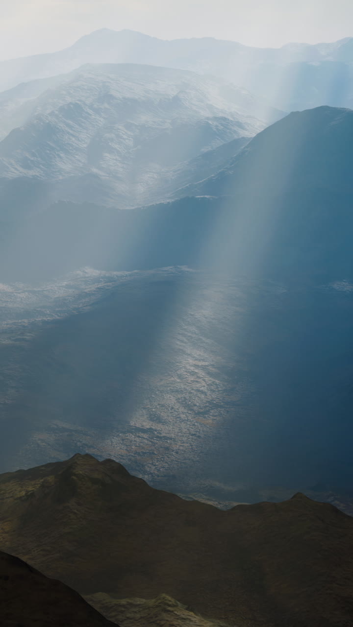 el majestuoso paisaje montañoso