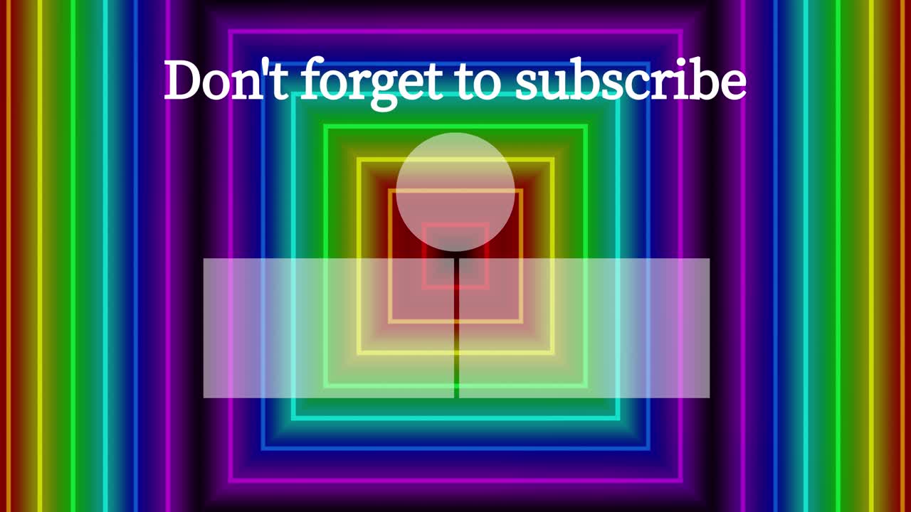 네온 표지판 바 라인 엔드 카드 엔딩 스크린 모션 그래픽