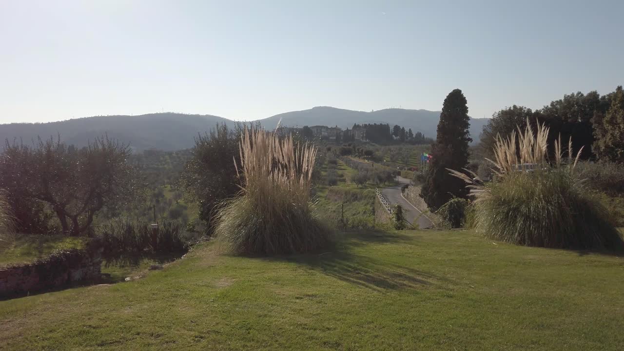A beautiful landscape in Toscany Italy