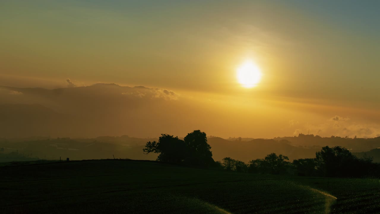 해가 지는 타임스