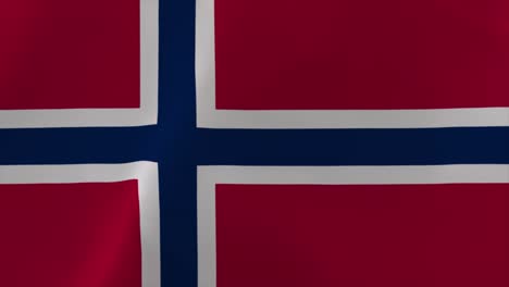 noruega agitando la bandera animación 4k fondo de papel tapiz en movimiento