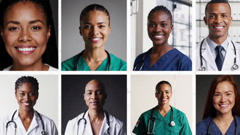 diverse healthcare professionals