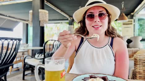 pov travel diary: lunch at a greek restaurant