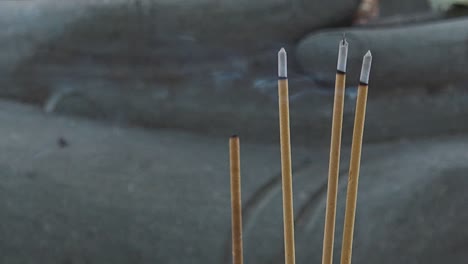 Close-Shot-of-Burning-Incense