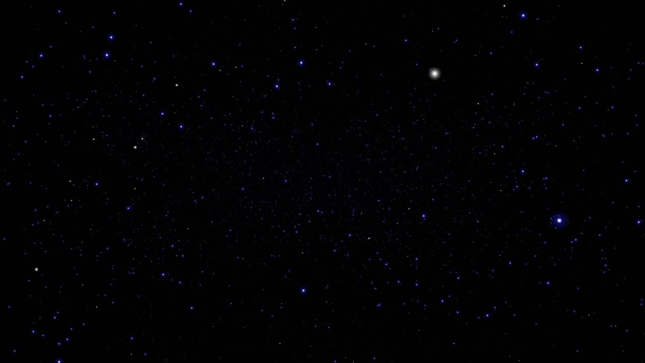 un universo salpicado de estrellas 4k