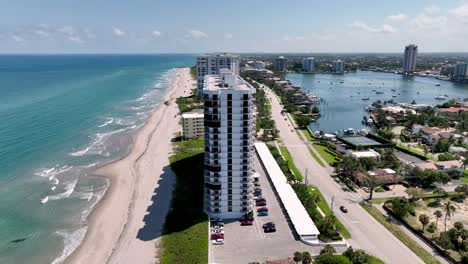 aerial-orbit-of-condos-boca-raton-florida