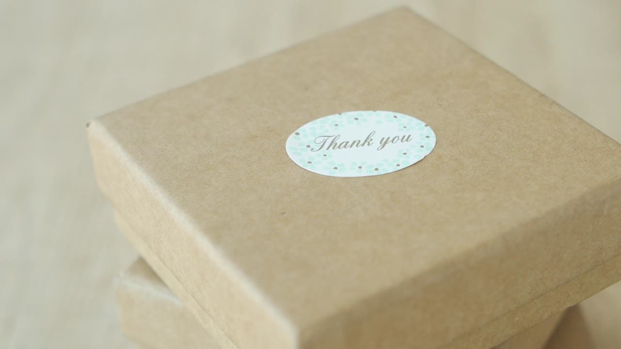 grazie, scatola regalo.