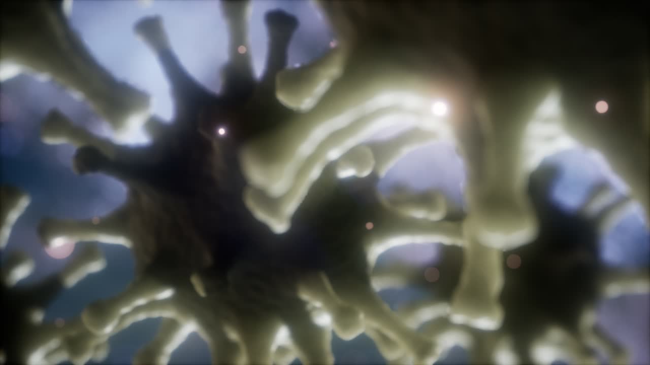 concepto de virus respiratorio coronavirus ncov