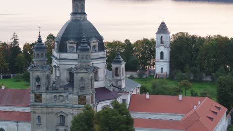 pažaislis monastery and the church of the visitation form the largest monastery complex in lithuania, and the most magnificent example of baroque architecture