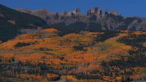 autumn in the colorado rockies: stunning aspen trees and mountain views