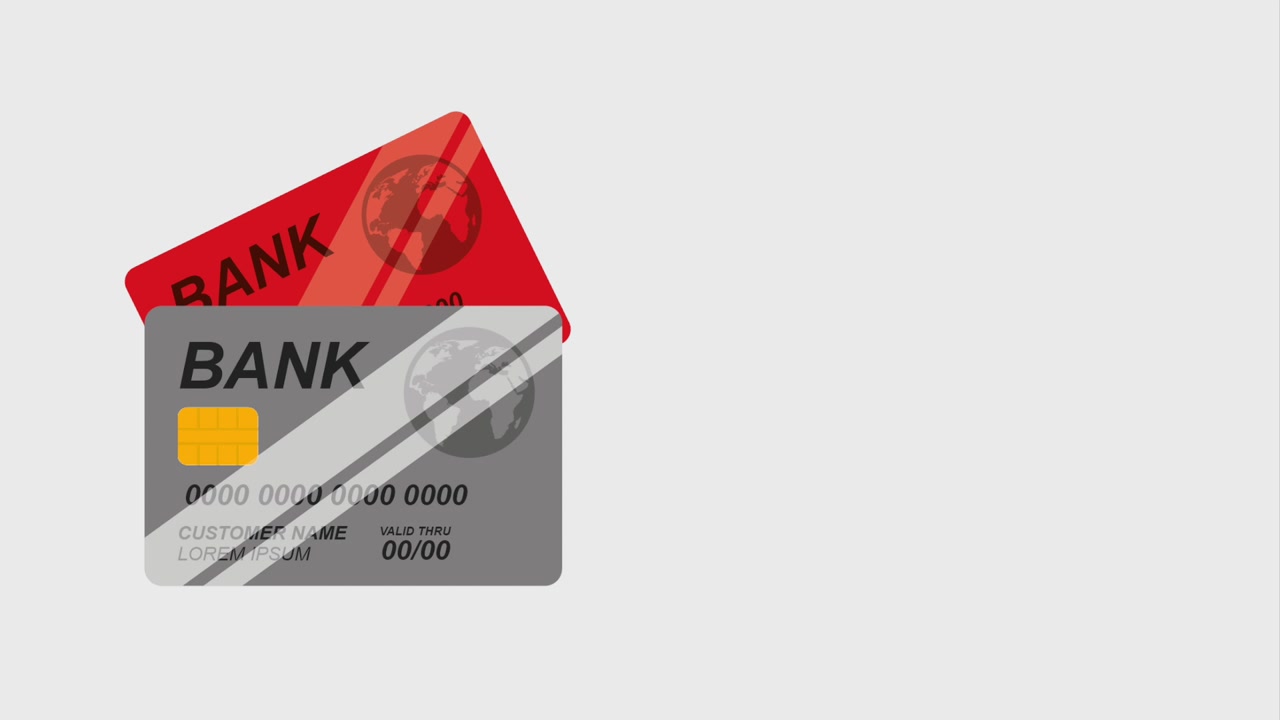 credit or debit card icons