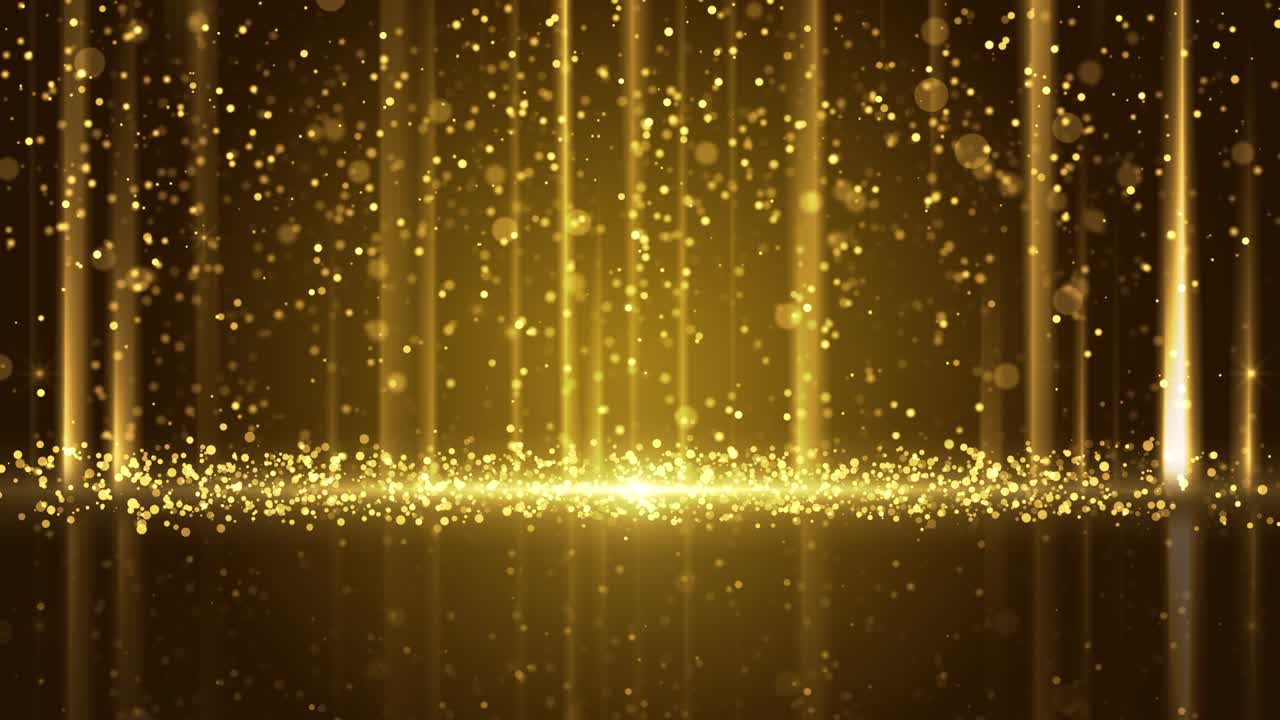 4k 3d 빛 박이는 입자 상 무대 루프 배경