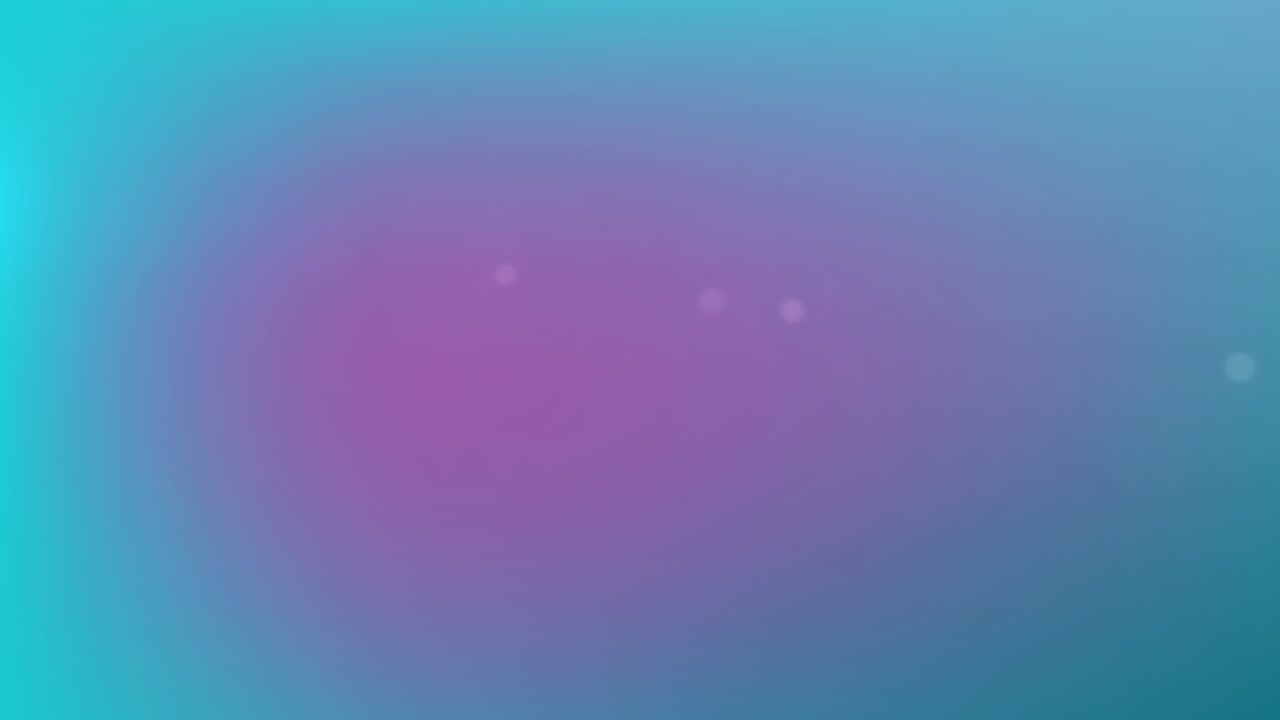 Animation of purple trails and background