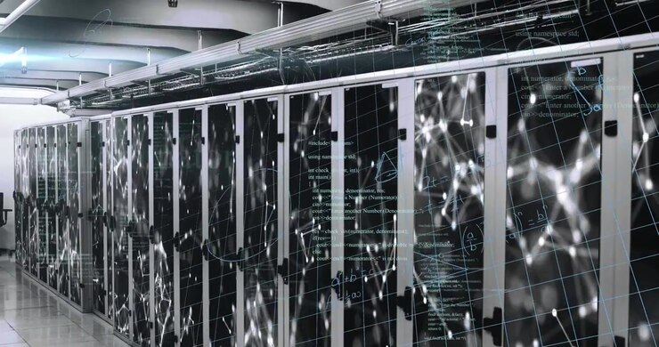 Animation of moving shapes over servers