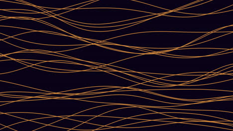 patrón de ondas futuristas en degradado negro