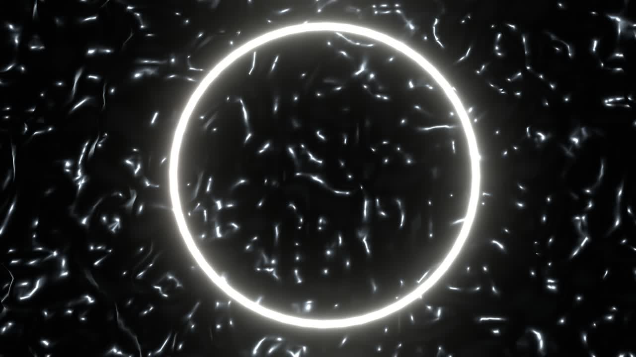 어의 원형 포털 추상적인 에너지 물질