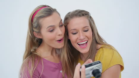 amigos tomando una foto de sí mismos