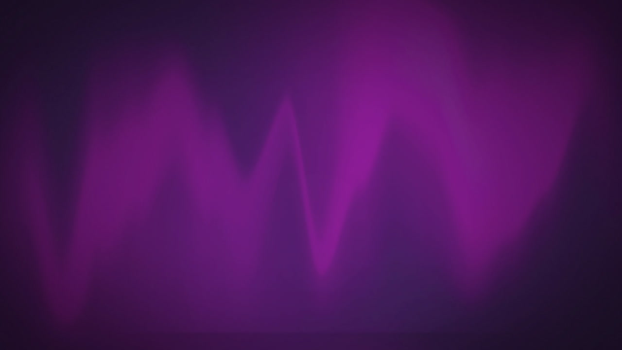 animación de senderos de luz brillante que se mueven sobre un fondo púrpura