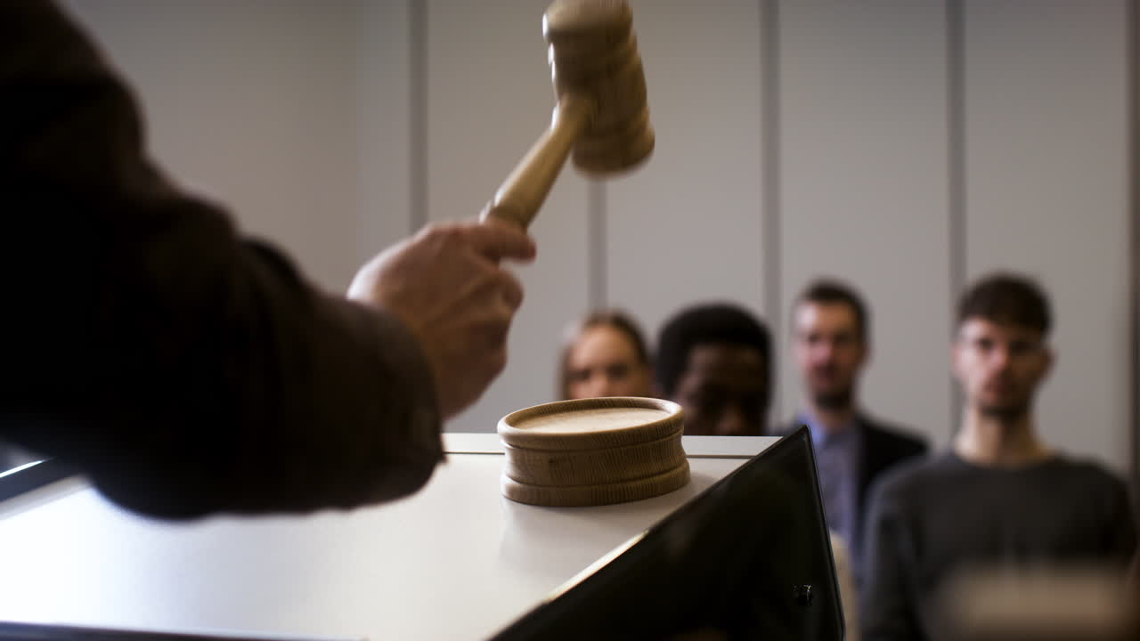 경매 세션에 있는 사람들