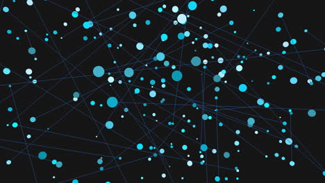 elegant blue and white patterns on a black background